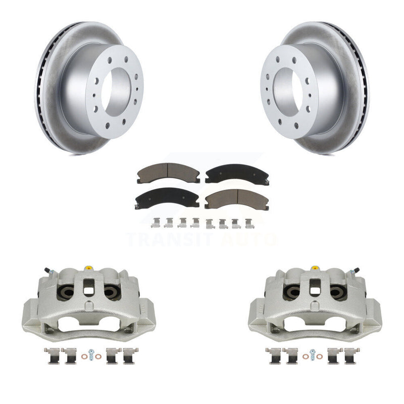 Transit Auto KCG-100030C Disc Brake Kit for 2011-2019 Chevrolet Suburban 3500 HD, Chevrolet Silverado 2500 HD, Chevrolet Silverado 3500 HD & more - Rear product image