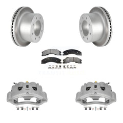 Transit Auto KCG-100030P Disc Brake Kit for 2011-2019 Chevrolet Silverado 3500 HD, GMC Sierra 3500 HD - Rear product image
