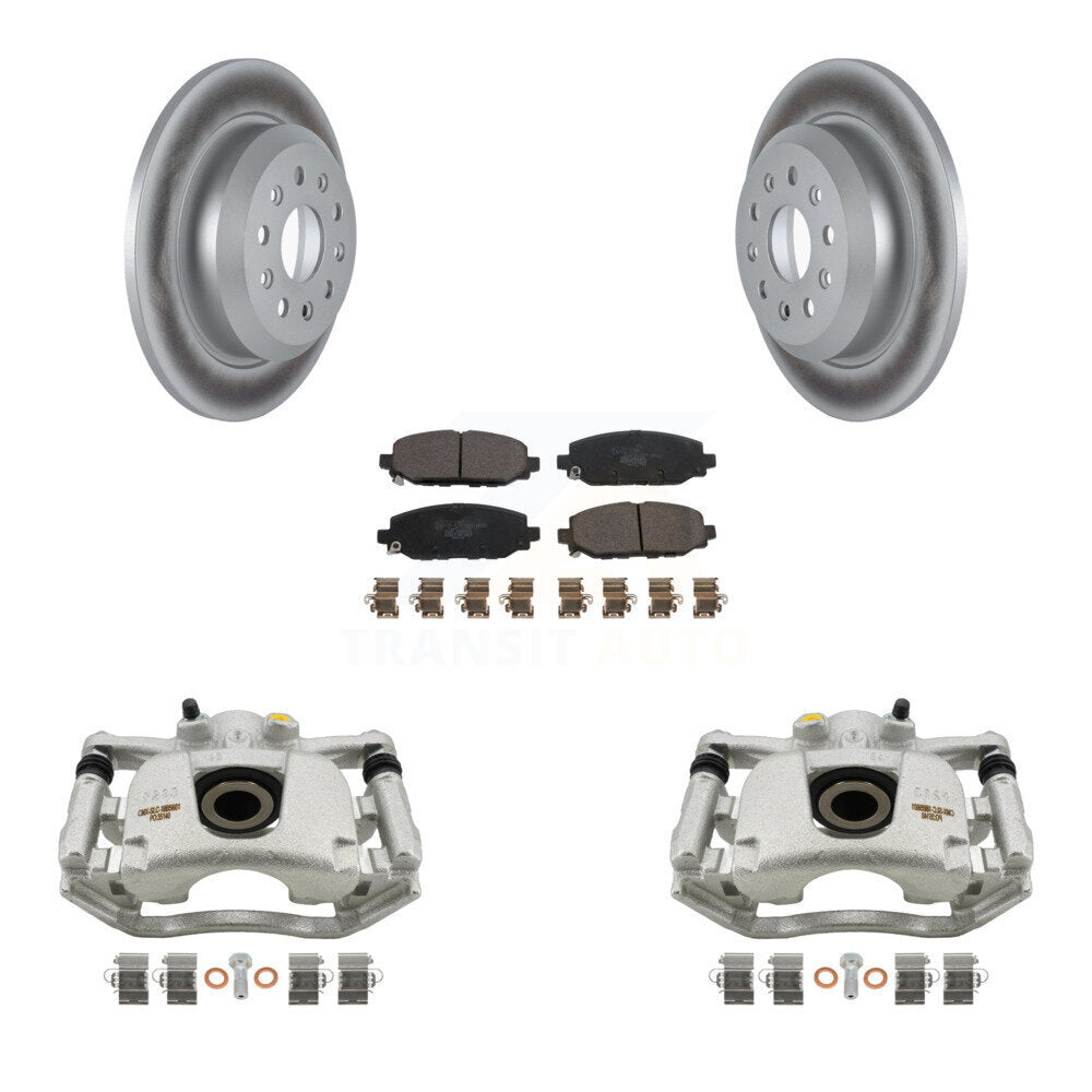 Transit Auto KCG-100030T Disc Brake Kit for 2018-2020 Jeep Wrangler - Rear product image
