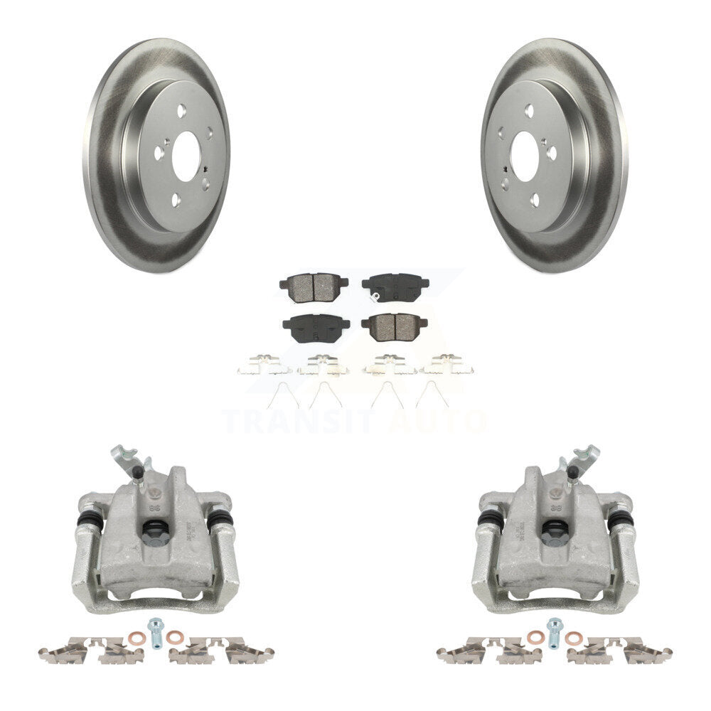 Transit Auto KCG-100031S Disc Brake Kit for 2009-2019 Toyota Corolla, Toyota Matrix, Pontiac Vibe - Rear product image