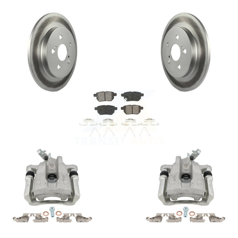 Transit Auto KCG-100031S Disc Brake Kit for 2009-2019 Toyota Corolla, Toyota Matrix, Pontiac Vibe - Rear product image