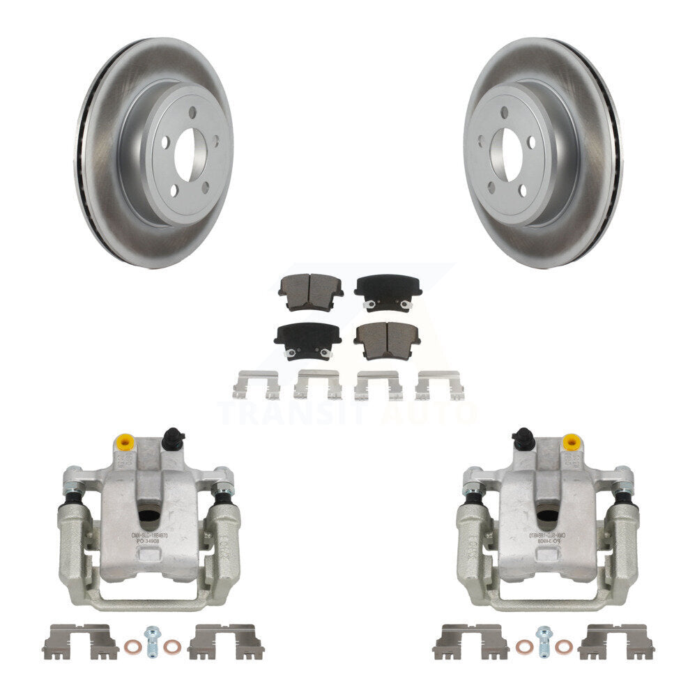 Transit Auto KCG-100033C Disc Brake Kit for 2006-2021 Chrysler 300, Dodge Challenger, Dodge Magnum - Rear product image