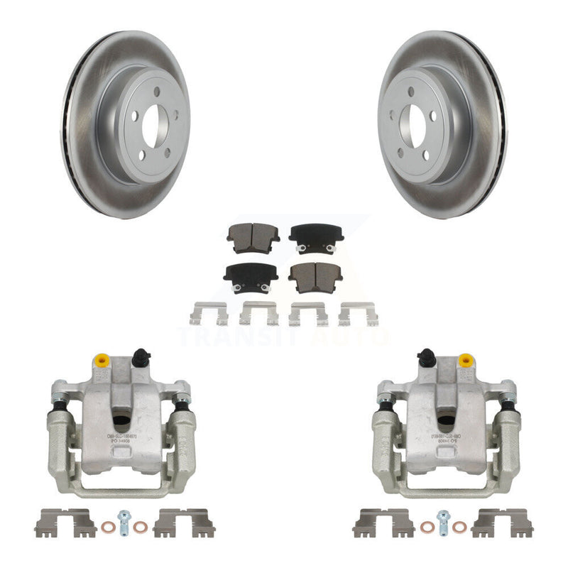 Transit Auto KCG-100033C Disc Brake Kit for 2006-2021 Chrysler 300, Dodge Challenger, Dodge Magnum - Rear product image