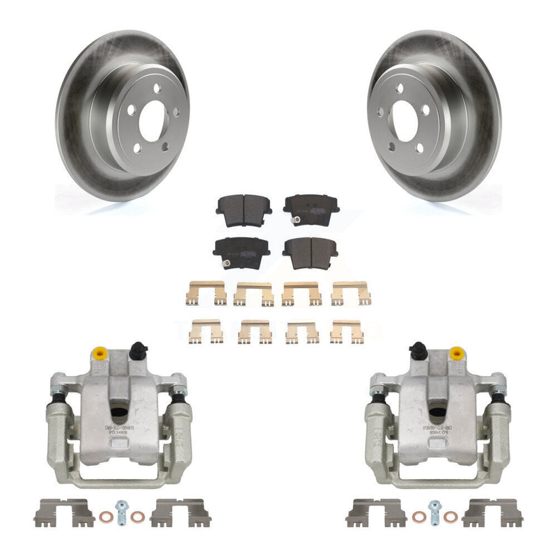 Transit Auto KCG-100033P Disc Brake Kit for 2005-2020 Dodge Charger, Chrysler 300, Dodge Challenger & more - Rear product image