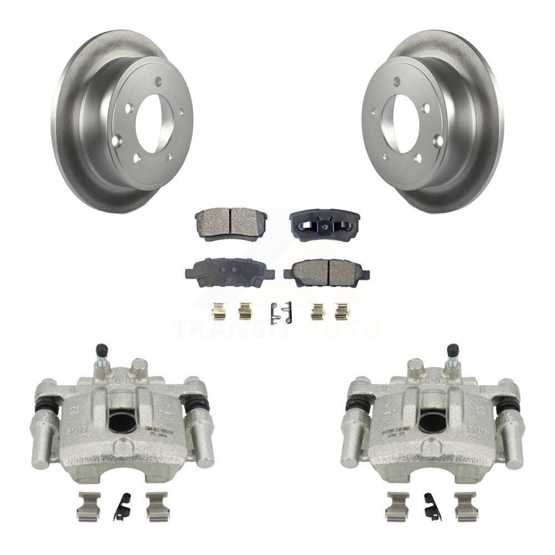 Transit Auto KCG-100033T Disc Brake Kit for 2007-2017 Jeep Compass, Mitsubishi Lancer, Chrysler 200 & more - Rear product image