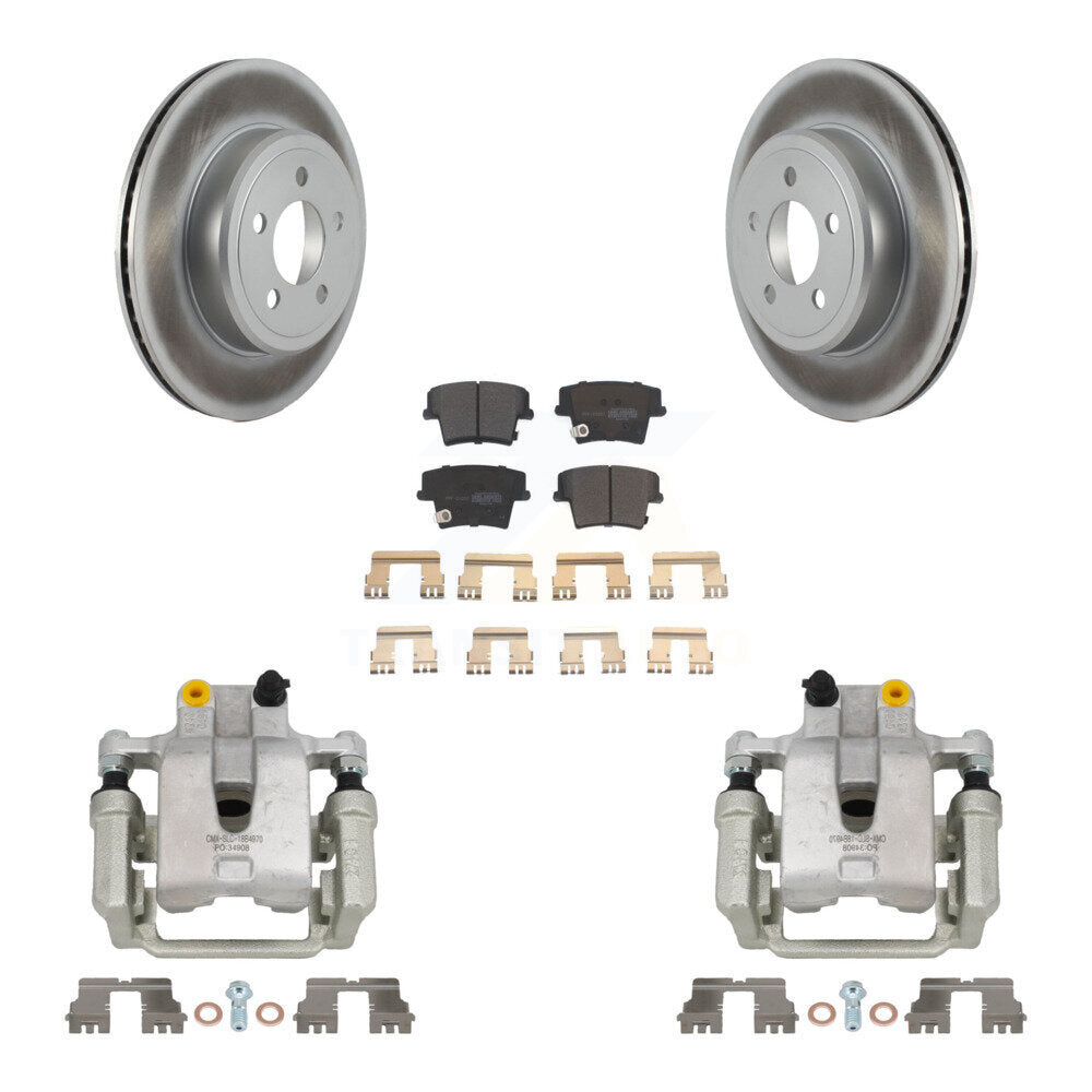 Transit Auto KCG-100034P Disc Brake Kit for 2006-2021 Chrysler 300, Dodge Challenger, Dodge Magnum - Rear product image