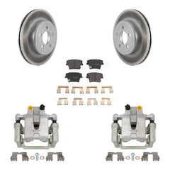 Transit Auto KCG-100034P Disc Brake Kit for 2006-2021 Chrysler 300, Dodge Challenger, Dodge Magnum - Rear product image