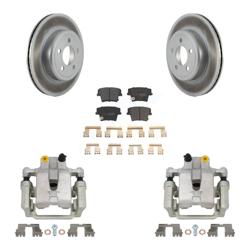 Transit Auto KCG-100034P Disc Brake Kit for 2006-2021 Chrysler 300, Dodge Challenger, Dodge Magnum - Rear product image