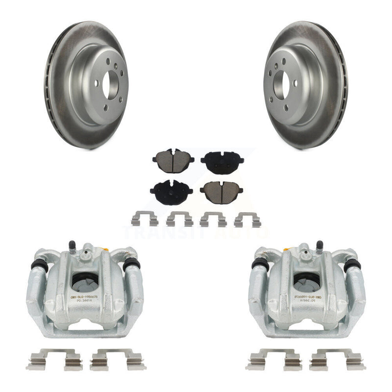 Transit Auto KCG-100035C Disc Brake Kit for 2011-2016 BMW 535d, BMW 535i, BMW 528i xDrive & more - Rear product image