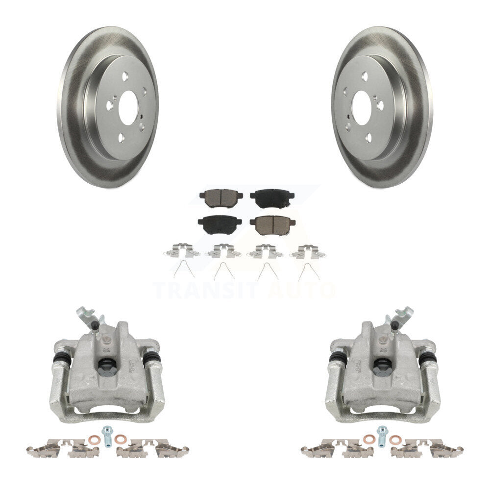 Transit Auto KCG-100038C Disc Brake Kit for 2009-2019 Toyota Corolla, Toyota Matrix, Pontiac Vibe - Rear product image