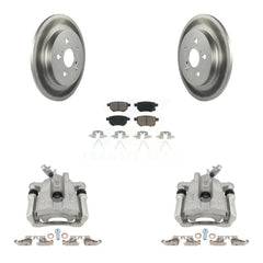 Transit Auto KCG-100038C Disc Brake Kit for 2009-2019 Toyota Corolla, Toyota Matrix, Pontiac Vibe - Rear product image