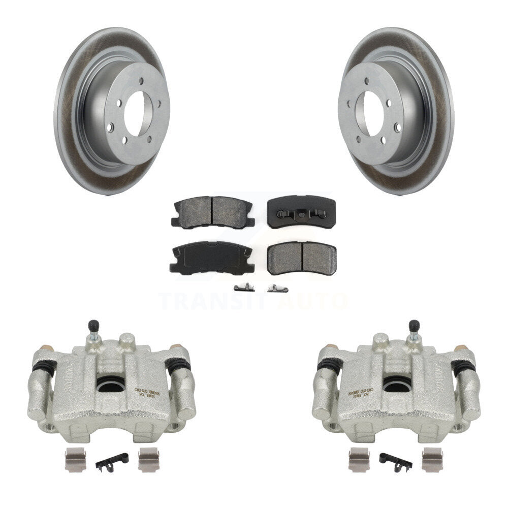 Transit Auto KCG-100038S Disc Brake Kit for 2007-2017 Jeep Compass, Mitsubishi Lancer, Mitsubishi Outlander & more - Rear product image