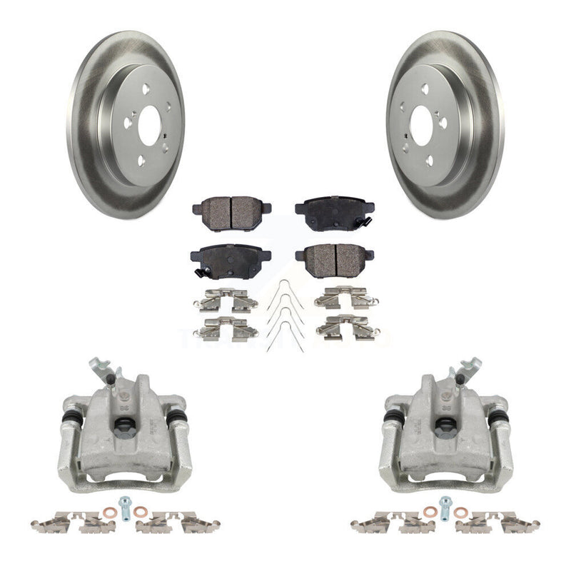 Transit Auto KCG-100039P Disc Brake Kit for 2009-2019 Toyota Corolla, Toyota Matrix, Pontiac Vibe - Rear product image