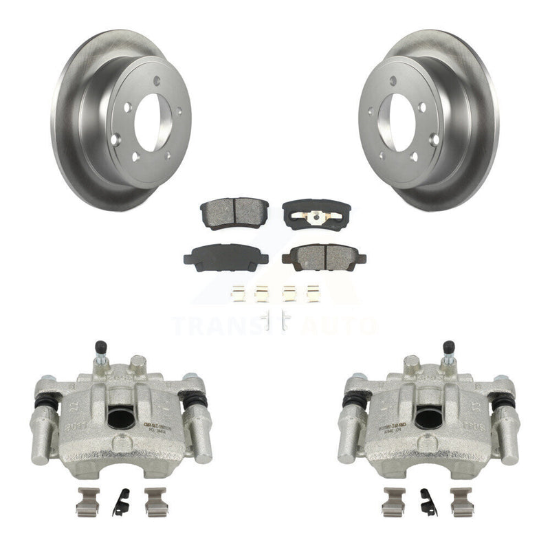 Transit Auto KCG-100039S Disc Brake Kit for 2007-2017 Jeep Compass, Mitsubishi Lancer, Chrysler 200 & more - Rear product image