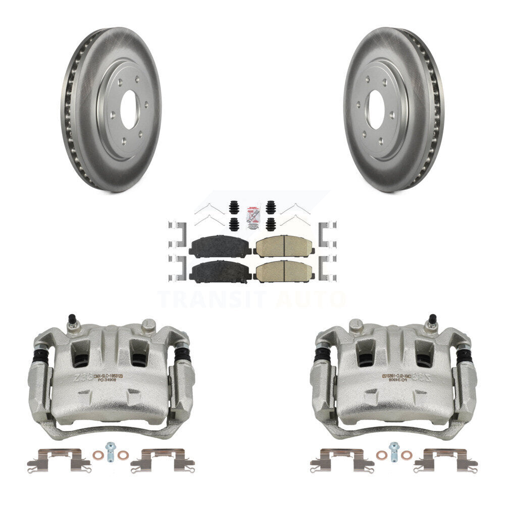 Transit Auto KCG-100040N Disc Brake Kit for 2011-2012 Suzuki Equator - Front product image