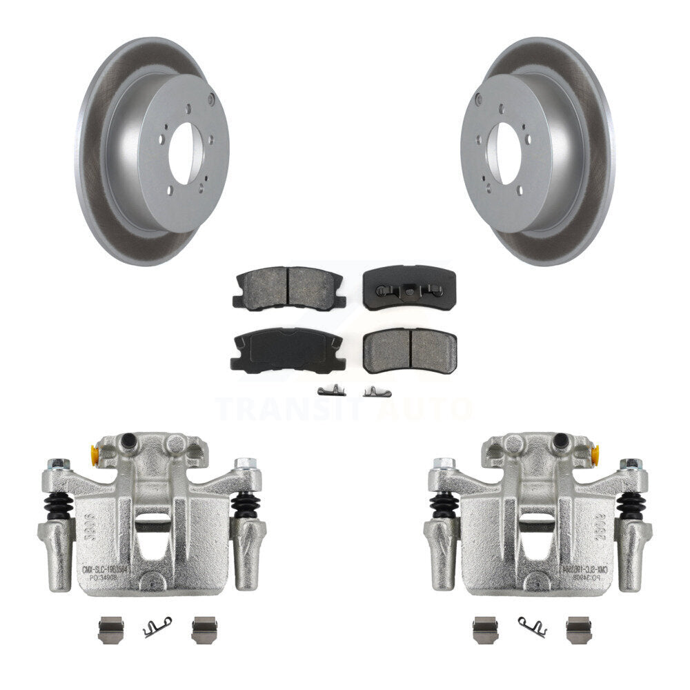 Transit Auto KCG-100040S Disc Brake Kit for 2007-2015 Mitsubishi Outlander, Mitsubishi Lancer - Rear product image