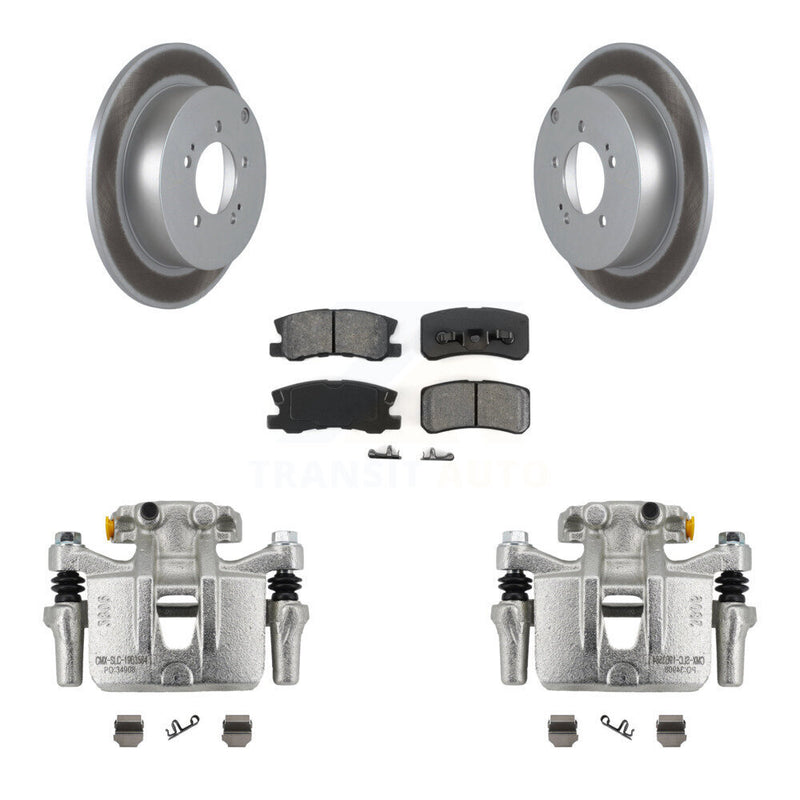 Transit Auto KCG-100040S Disc Brake Kit for 2007-2015 Mitsubishi Outlander, Mitsubishi Lancer - Rear product image