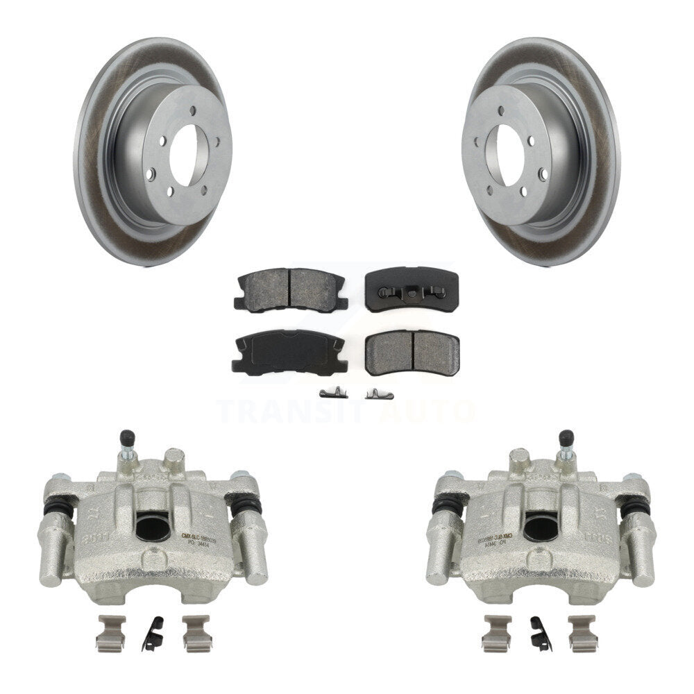 Transit Auto KCG-100041S Disc Brake Kit for 2008-2017 Mitsubishi Lancer, Dodge Caliber - Rear product image