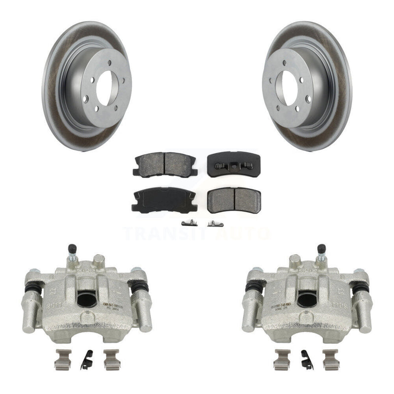 Transit Auto KCG-100041S Disc Brake Kit for 2008-2017 Mitsubishi Lancer, Dodge Caliber - Rear product image