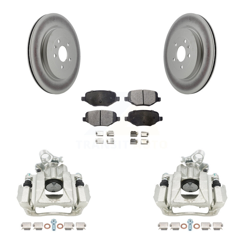 Transit Auto KCG-100043T Disc Brake Kit for 2012-2016 Lincoln MKS, Ford Flex - Rear product image