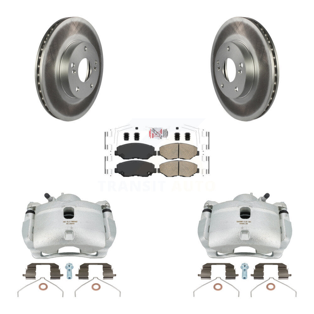 Transit Auto KCG-100044N Disc Brake Kit for 2003-2011 Honda Element - Front product image
