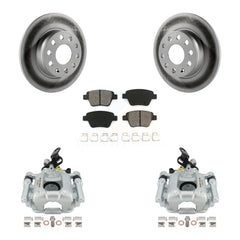 Transit Auto KCG-100044S Disc Brake Kit for 2010-2016 Volkswagen GTI, Volkswagen Beetle, Volkswagen Golf & more - Rear product image
