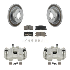 Transit Auto KCG-100045C Disc Brake Kit for 2007-2017 Jeep Compass, Mitsubishi Lancer, Mitsubishi Outlander & more - Rear product image