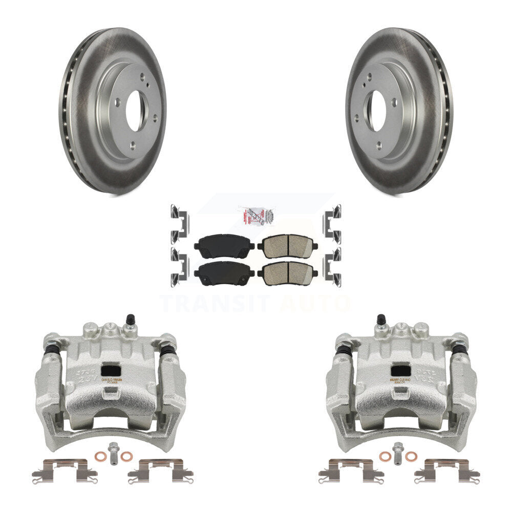 Transit Auto KCG-100045N Disc Brake Kit for 2011-2019 Ford Fiesta - Front product image