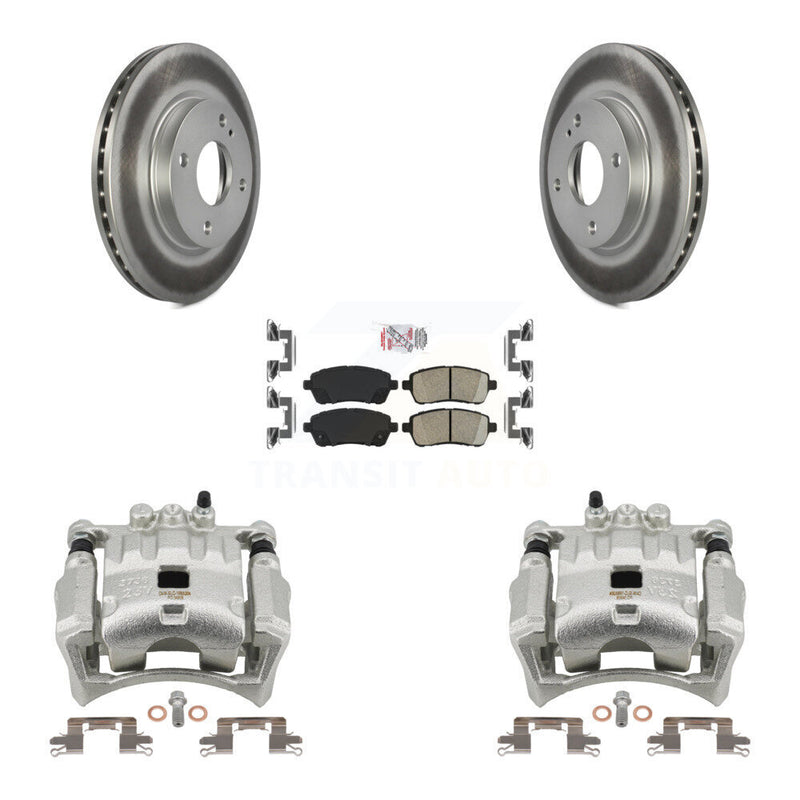 Transit Auto KCG-100045N Disc Brake Kit for 2011-2019 Ford Fiesta - Front product image