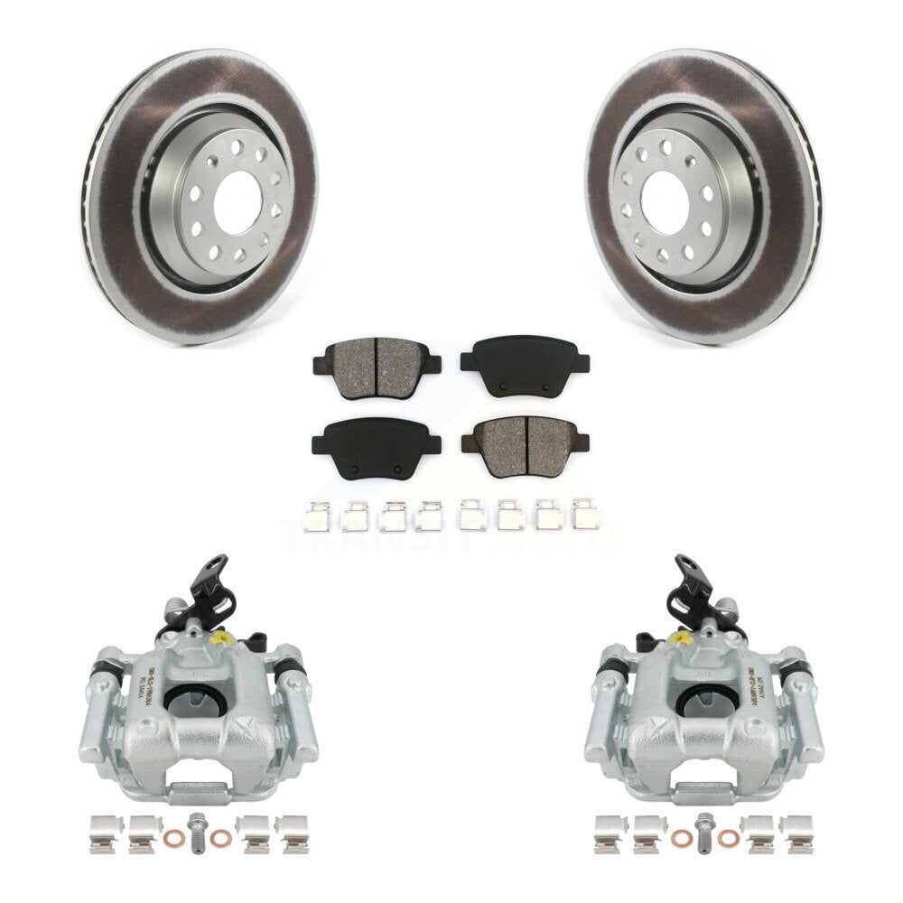Transit Auto KCG-100045S Disc Brake Kit for 2011-2013 Volkswagen GTI, Audi A3 Quattro - Rear product image