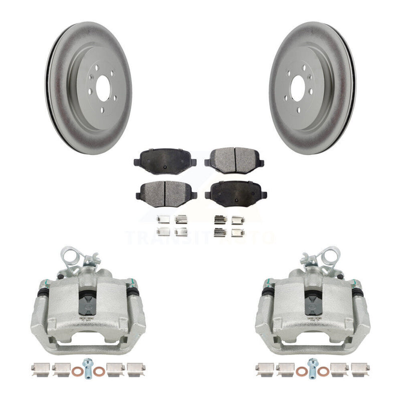 Transit Auto KCG-100045T Disc Brake Kit for 2013-2019 Ford Taurus, Ford Explorer, Lincoln MKS & more - Rear product image