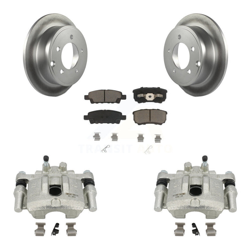 Transit Auto KCG-100046C Disc Brake Kit for 2007-2017 Jeep Compass, Mitsubishi Lancer, Chrysler 200 & more - Rear product image
