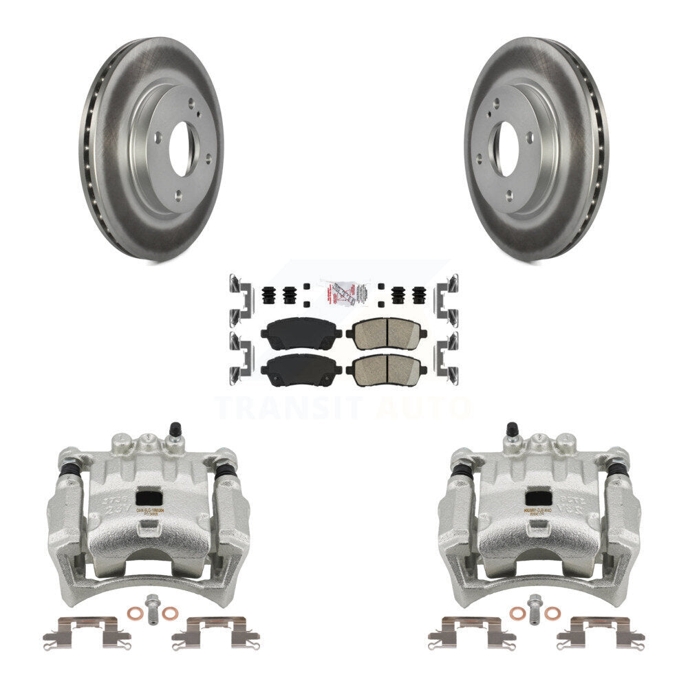 Transit Auto KCG-100046N Disc Brake Kit for 2011-2019 Ford Fiesta - Front product image