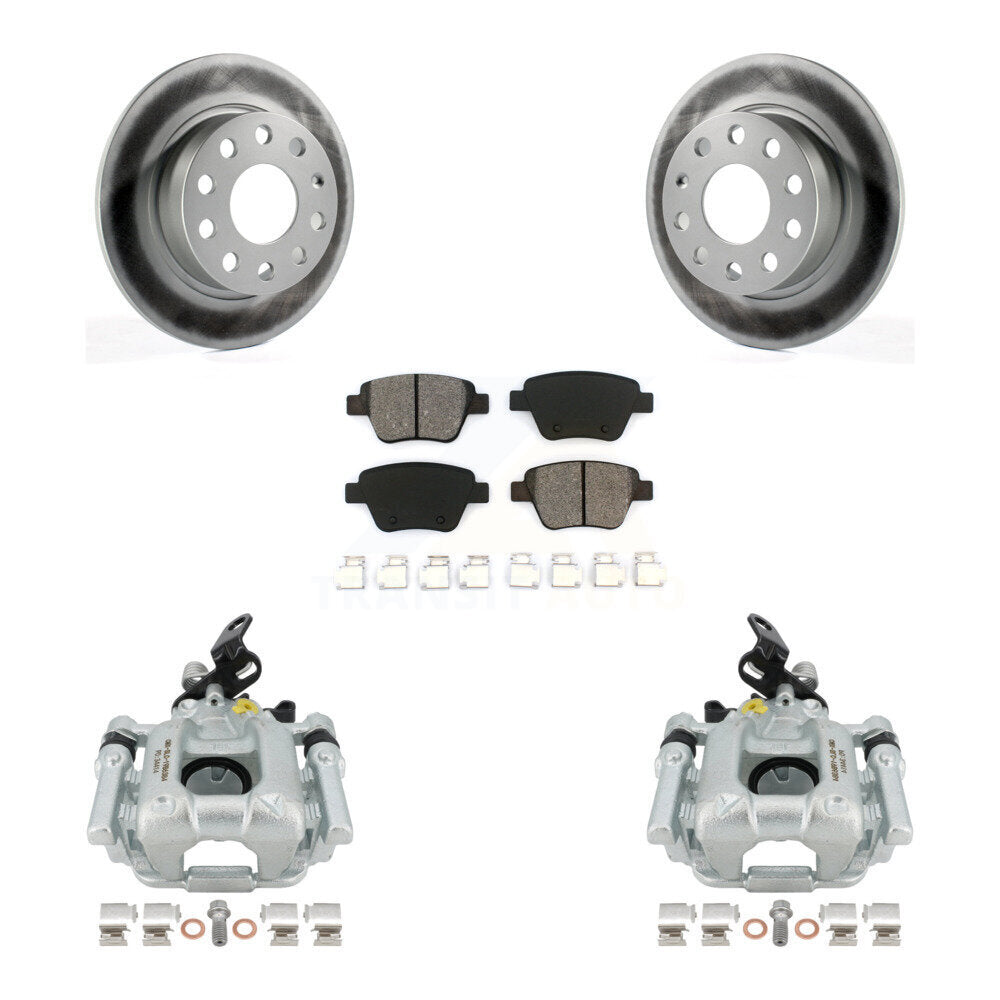 Transit Auto KCG-100046S Disc Brake Kit for 2010-2013 Volkswagen GTI, Volkswagen Eos, Audi A3 - Rear product image