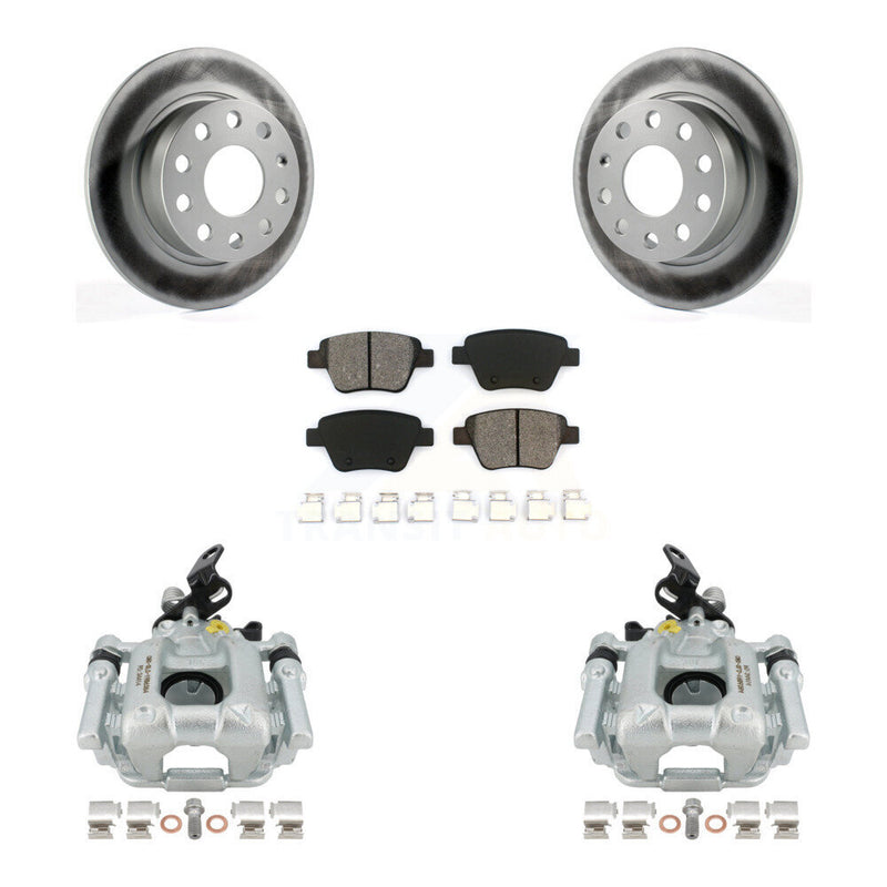 Transit Auto KCG-100046S Disc Brake Kit for 2010-2013 Volkswagen GTI, Volkswagen Eos, Audi A3 - Rear product image