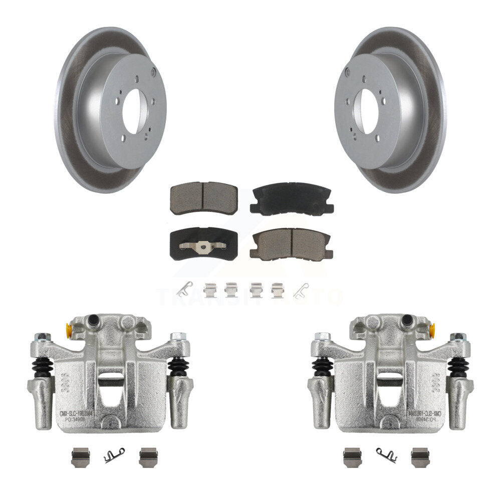 Transit Auto KCG-100047C Disc Brake Kit for 2007-2015 Mitsubishi Outlander, Mitsubishi Lancer - Rear product image