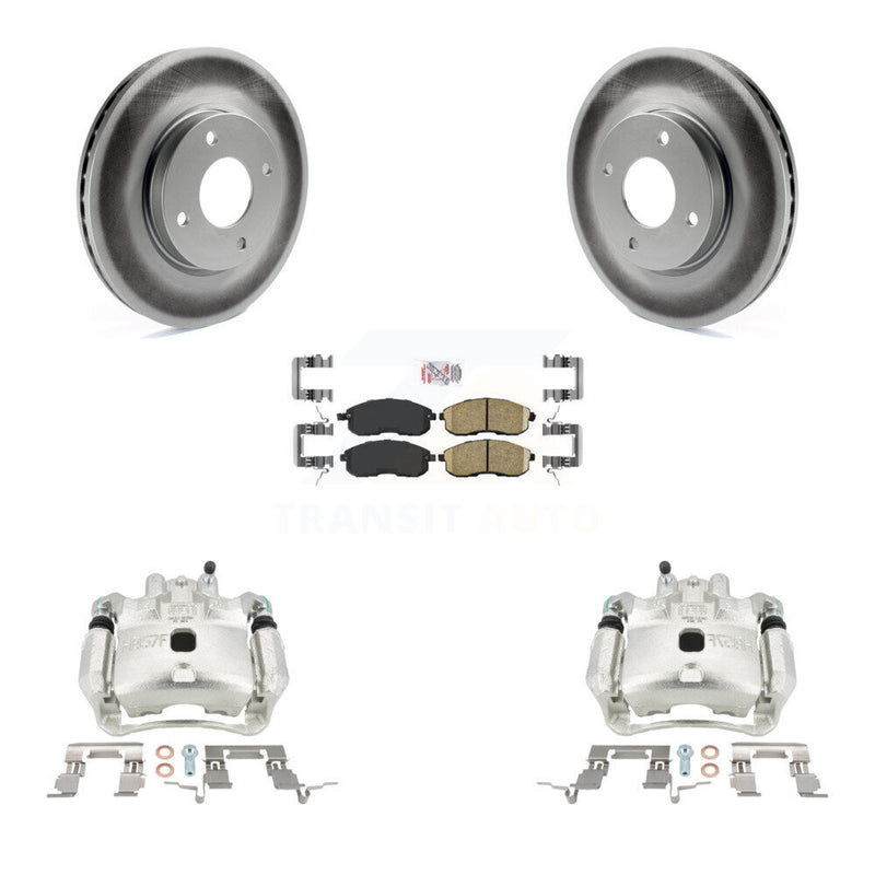 Transit Auto KCG-100048N Disc Brake Kit for 2009-2014 Nissan Cube - Front product image