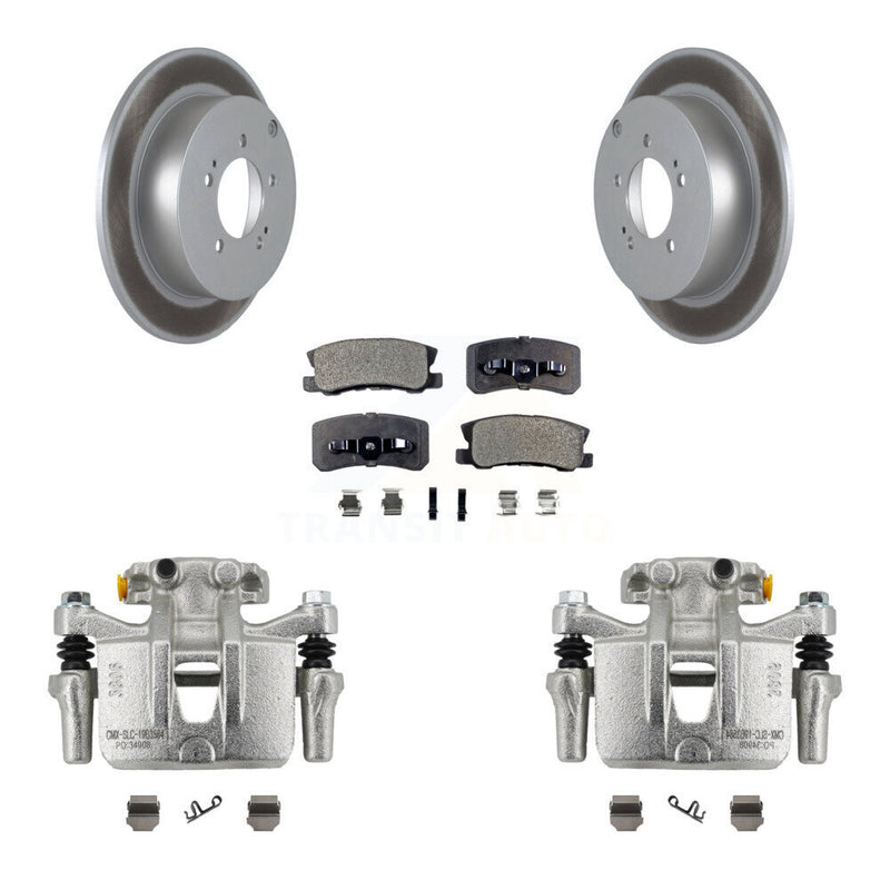 Transit Auto KCG-100048P Disc Brake Kit for 2007-2015 Mitsubishi Outlander, Mitsubishi Lancer - Rear product image