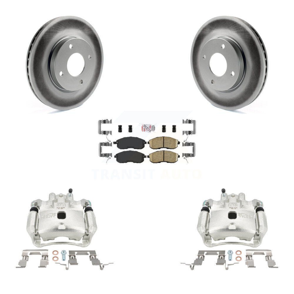 Transit Auto KCG-100049N Disc Brake Kit for 2009-2014 Nissan Cube - Front product image