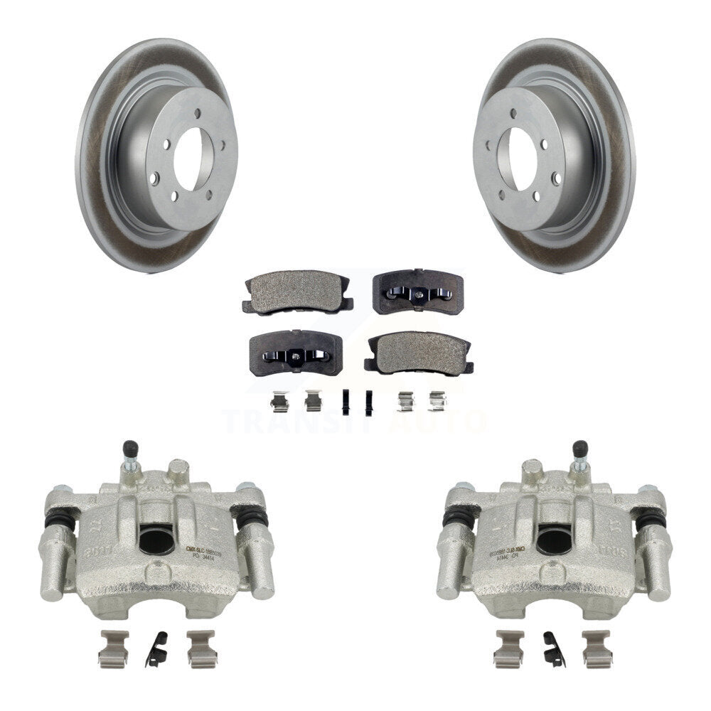 Transit Auto KCG-100049P Disc Brake Kit for 2008-2017 Mitsubishi Lancer, Dodge Caliber - Rear product image
