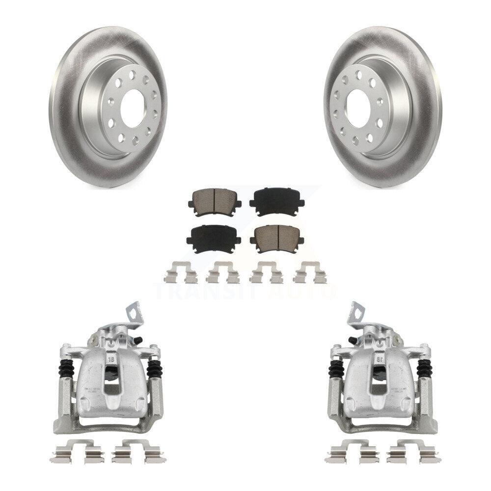 Transit Auto KCG-100050C Disc Brake Kit for 2009-2012 Volkswagen CC, Volkswagen Passat - Rear product image