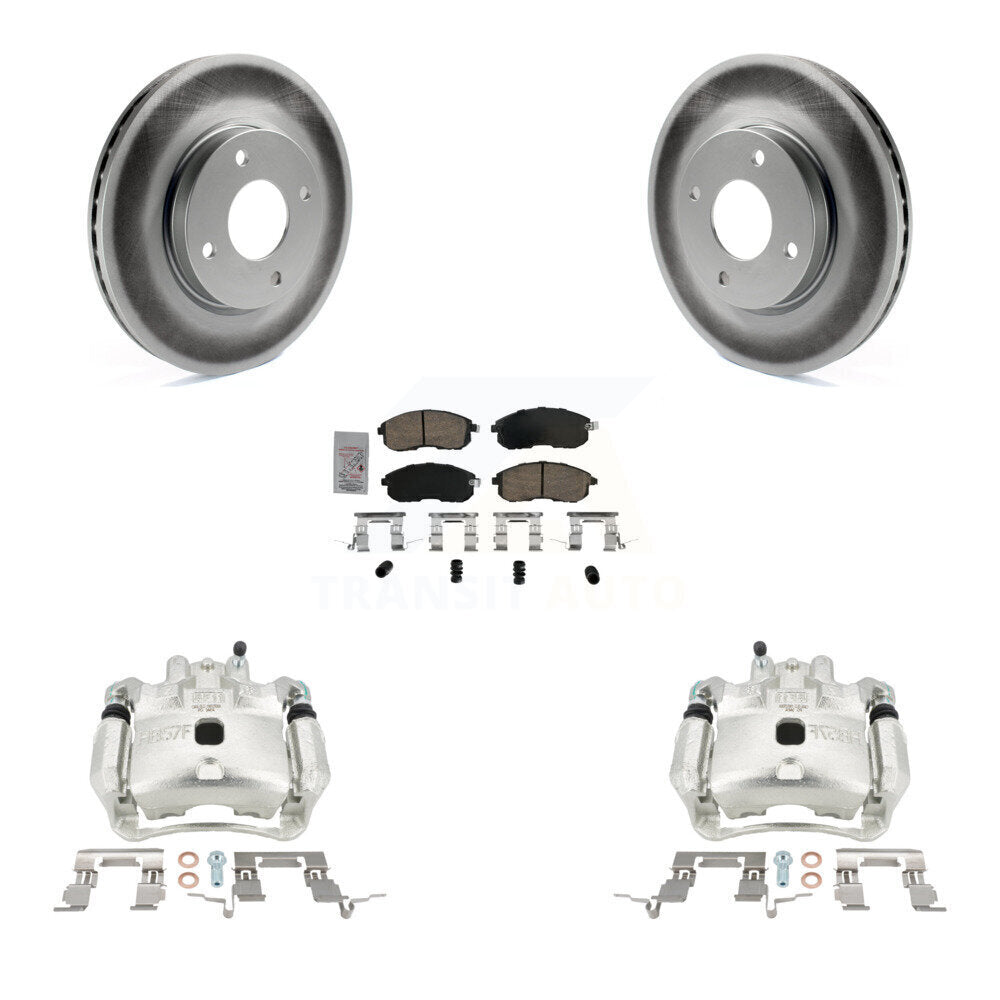 Transit Auto KCG-100050N Disc Brake Kit for 2007-2012 Nissan Versa - Front product image