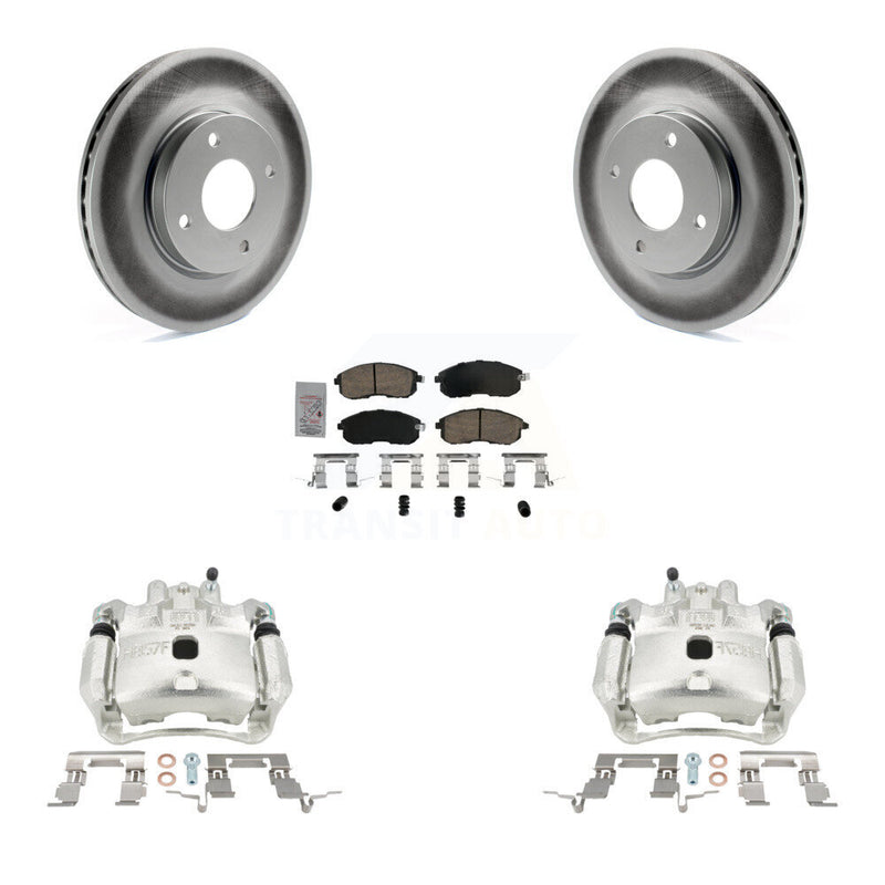 Transit Auto KCG-100050N Disc Brake Kit for 2007-2012 Nissan Versa - Front product image
