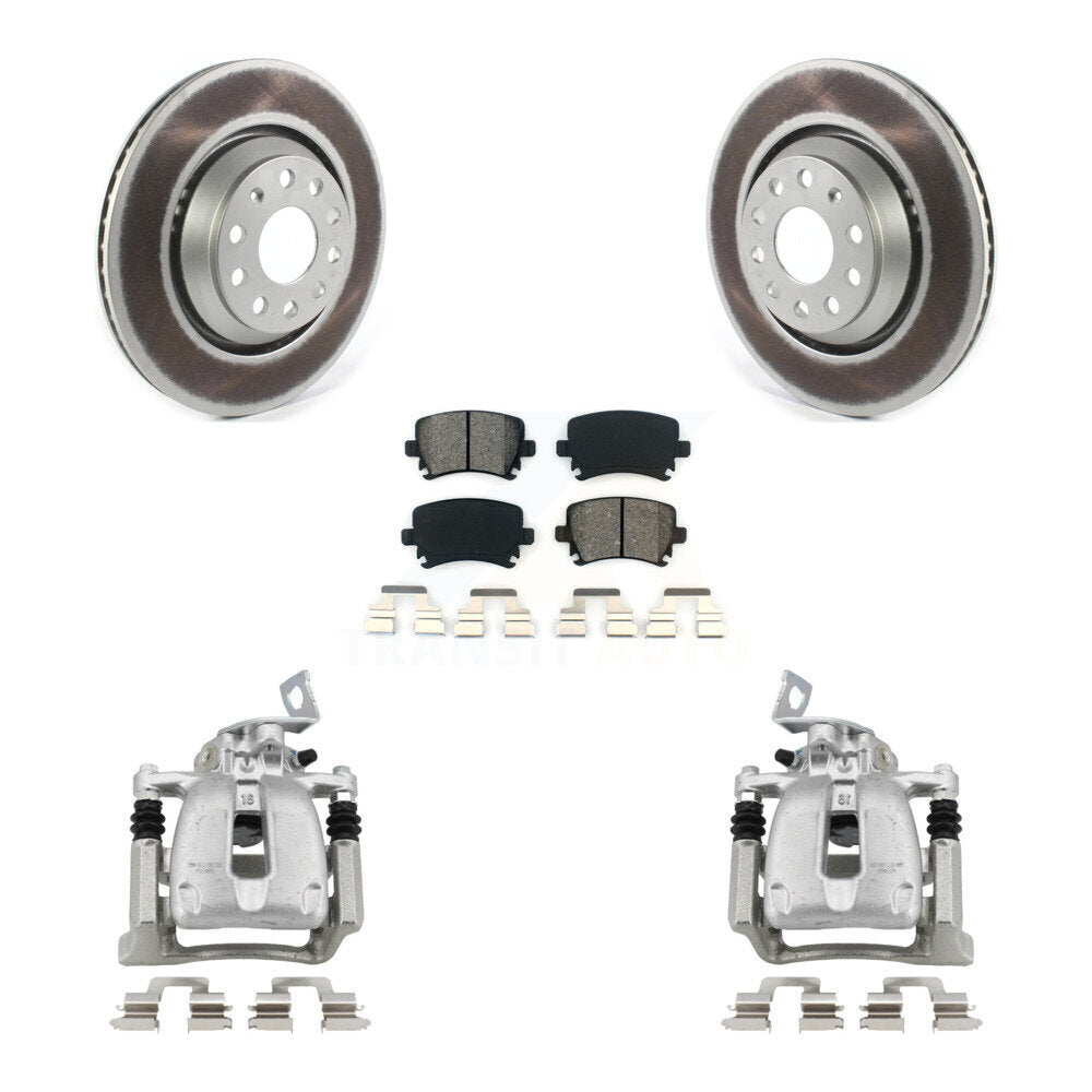 Transit Auto KCG-100050S Disc Brake Kit for 2009 Volkswagen CC, Volkswagen Passat, Volkswagen Passat CC - Rear product image