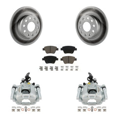 Transit Auto KCG-100051C Disc Brake Kit for 2010-2016 Volkswagen GTI, Volkswagen Beetle, Volkswagen Golf & more - Rear product image