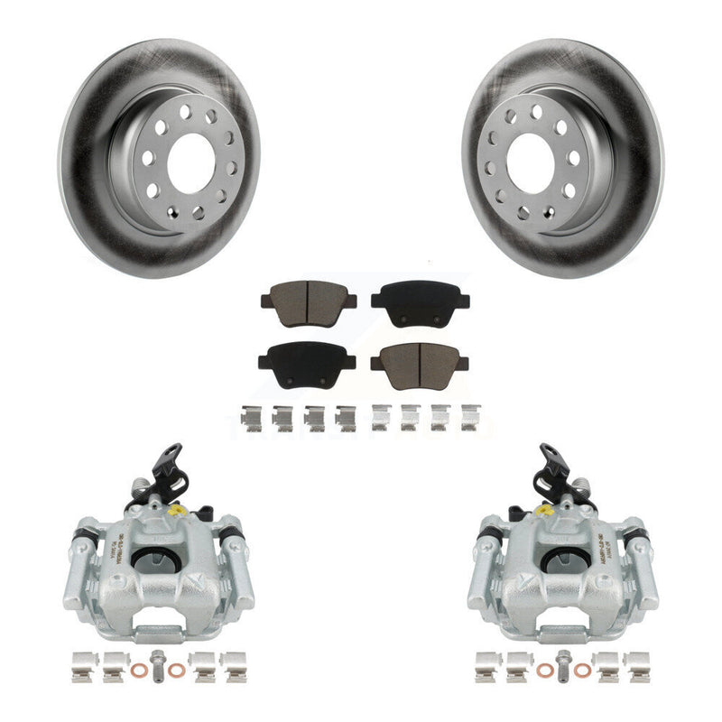 Transit Auto KCG-100051C Disc Brake Kit for 2010-2016 Volkswagen GTI, Volkswagen Beetle, Volkswagen Golf & more - Rear product image