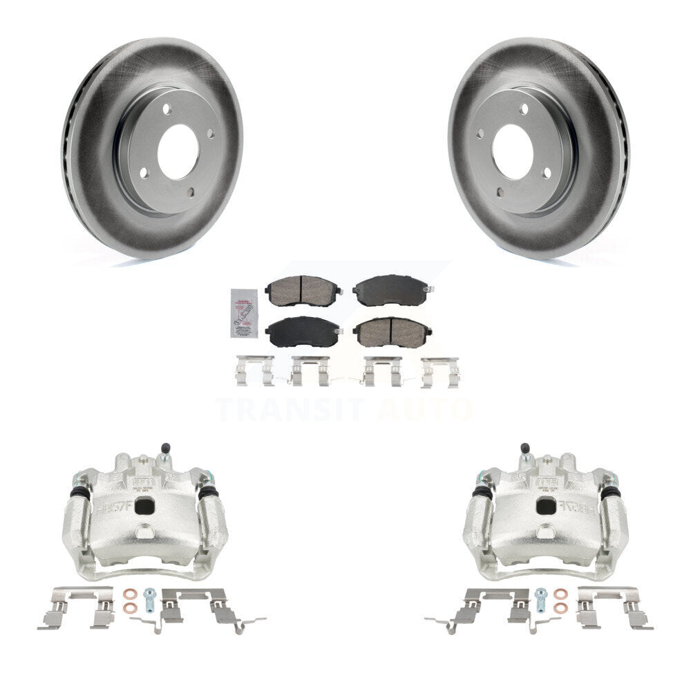 Transit Auto KCG-100051N Disc Brake Kit for 2007-2012 Nissan Versa - Front product image