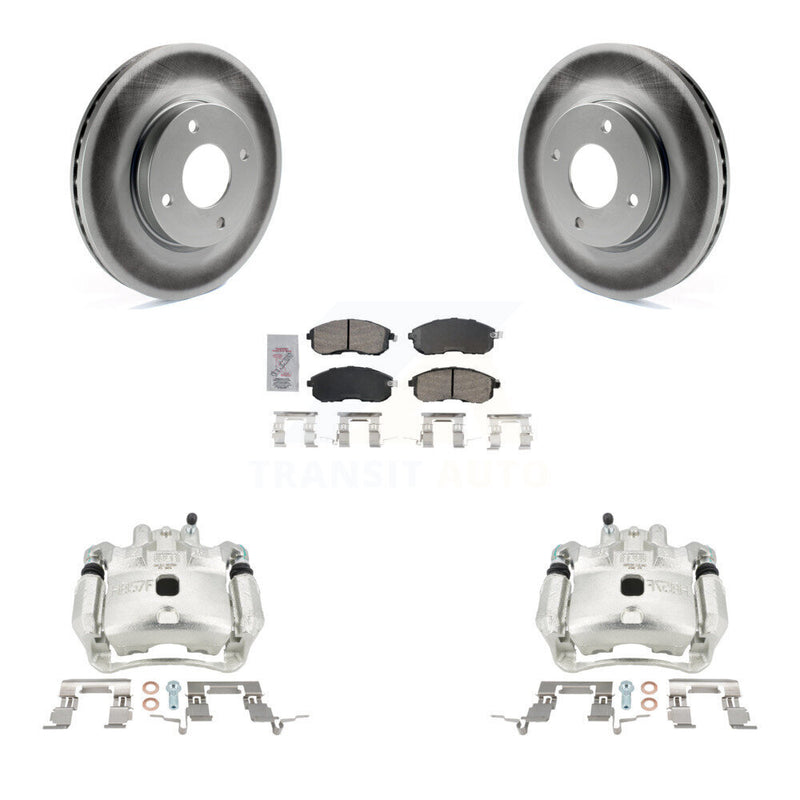 Transit Auto KCG-100051N Disc Brake Kit for 2007-2012 Nissan Versa - Front product image