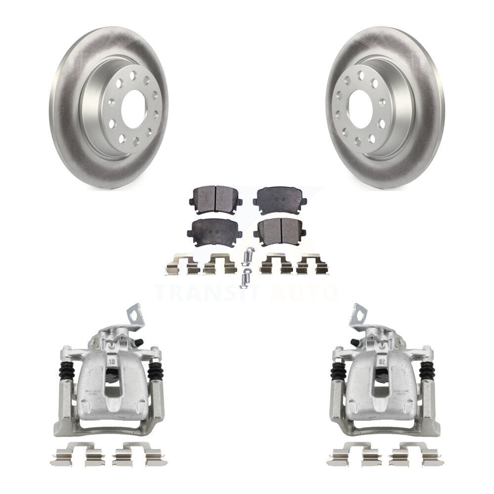 Transit Auto KCG-100051P Disc Brake Kit for 2009-2012 Volkswagen CC, Volkswagen Passat - Rear product image