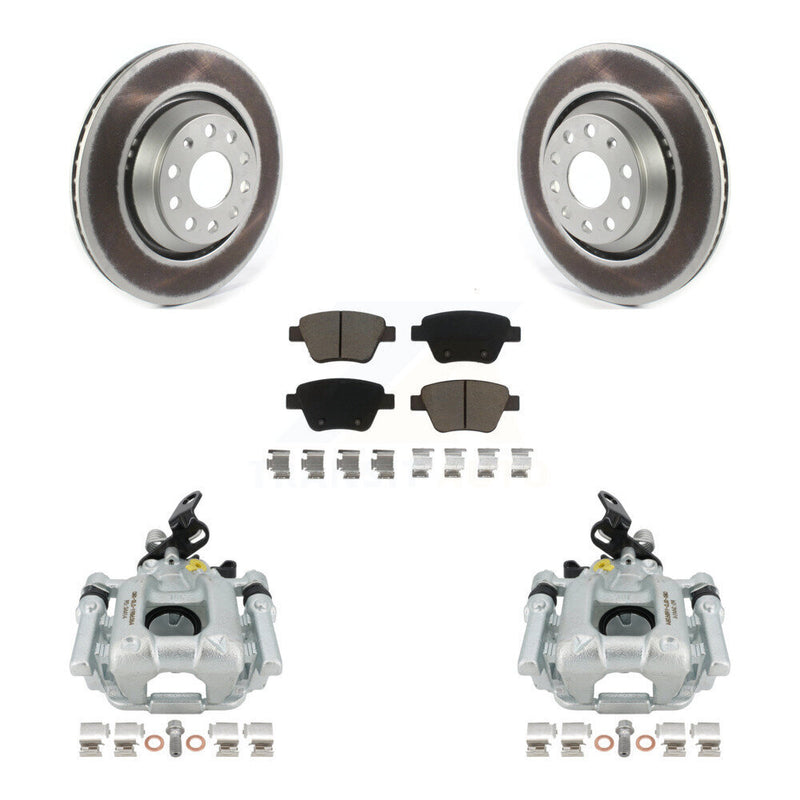 Transit Auto KCG-100052C Disc Brake Kit for 2011-2013 Volkswagen GTI, Audi A3 Quattro - Rear product image